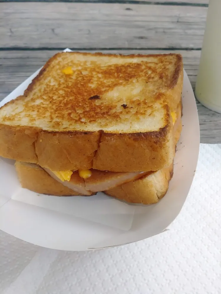 Fried Bologna Sandwich