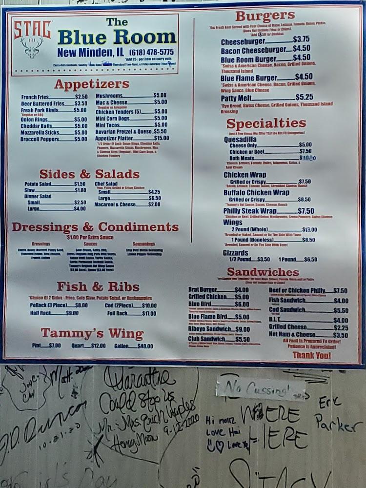 Blue Room Menu image 1