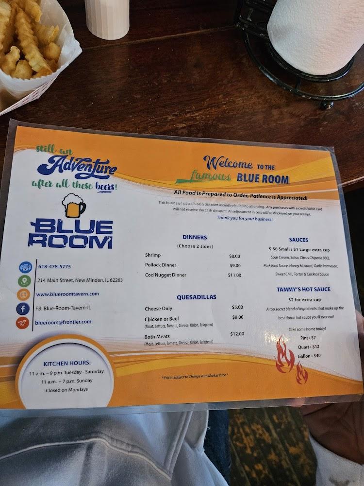 Blue Room Menu image 2