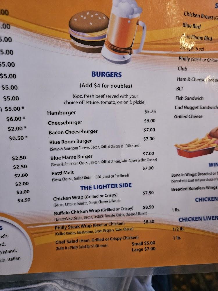 Blue Room Menu image 3